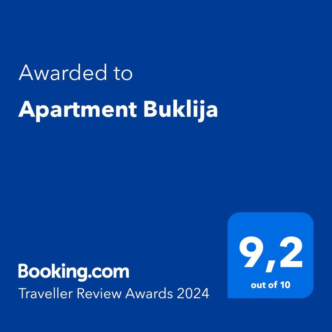 Apartment Buklija Pluzine Exterior photo